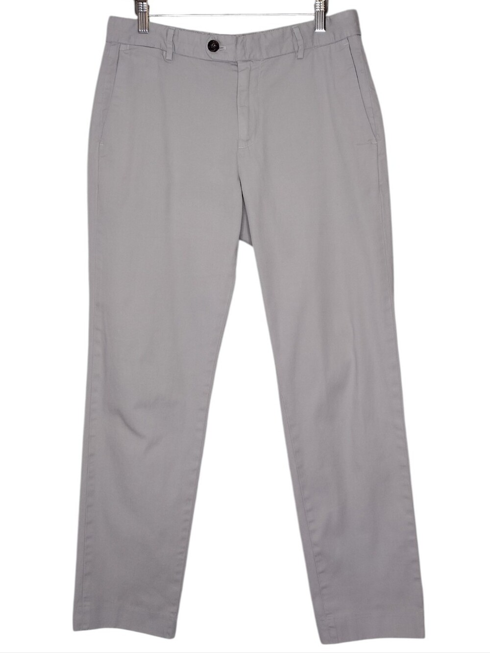 Bonobos Light Gray Straight Fit Athletic Chinos Sz 30/30